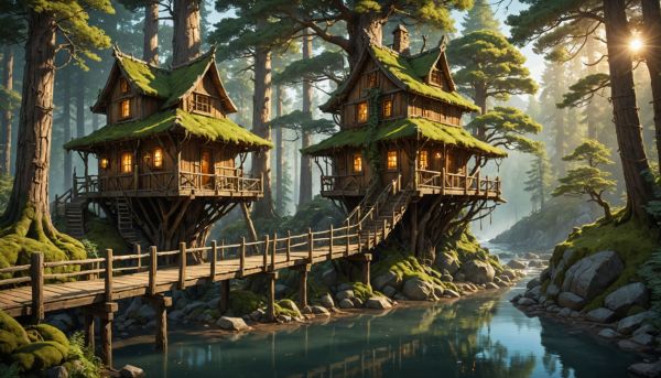 Les cabanes perchées au milieu de la nature