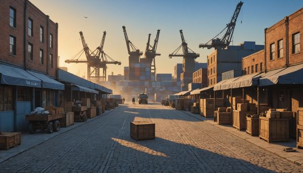 Pourquoi arpenter les rues du port de commerce