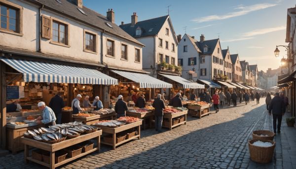 Un voyage gustatif iodé au cœur des marchés