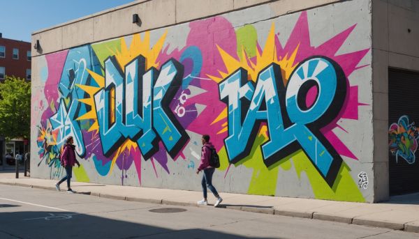 Une promenade artistique le long des murs peints