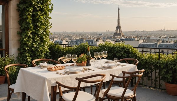 Où déjeuner avec une vue imprenable sur les monuments de paris ?